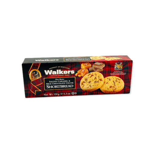 Shortbread mit Salzkaramell und Milchschokolade