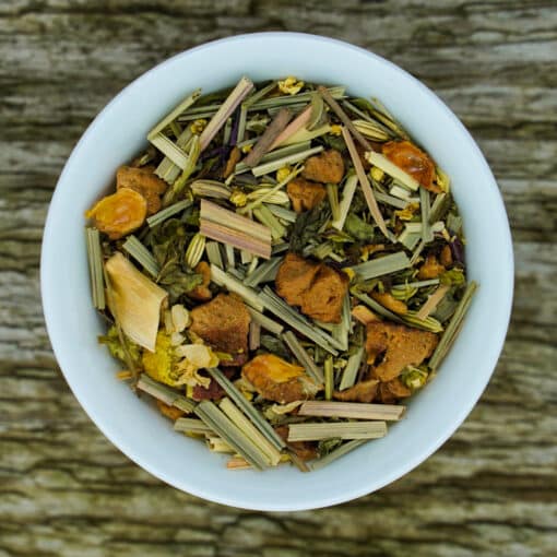 Bio Kräutertee Pause bitte – natürlich aromatisierte Bio-Kräuterteemischung mit Minze und Kamille