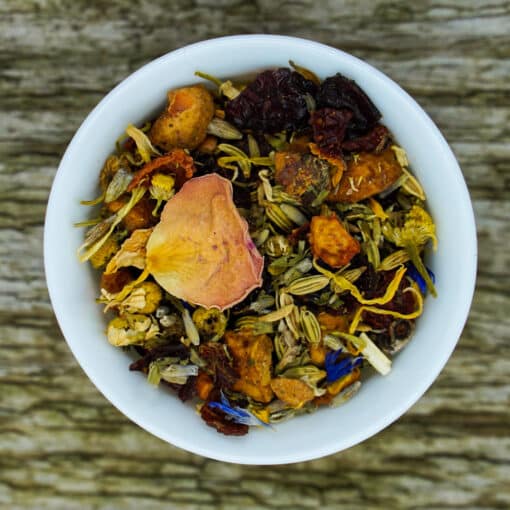 Bio Kräutertee Flotte Hummel – lose Bio Kräutermischung mit Thymian und Fenchel