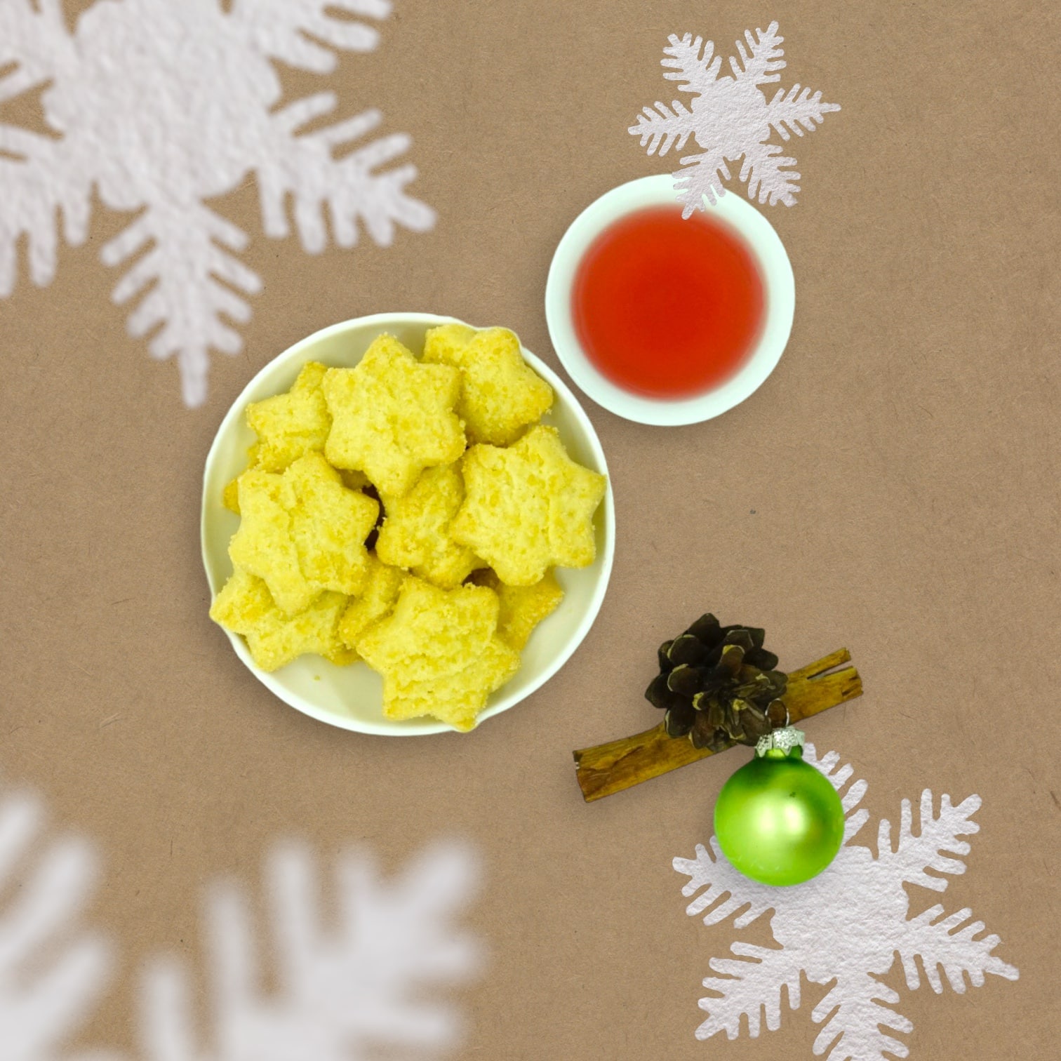 Shortbread Mini Festive Stars 1816