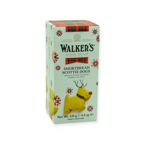 Festive Shortbread Scottie Dogs
